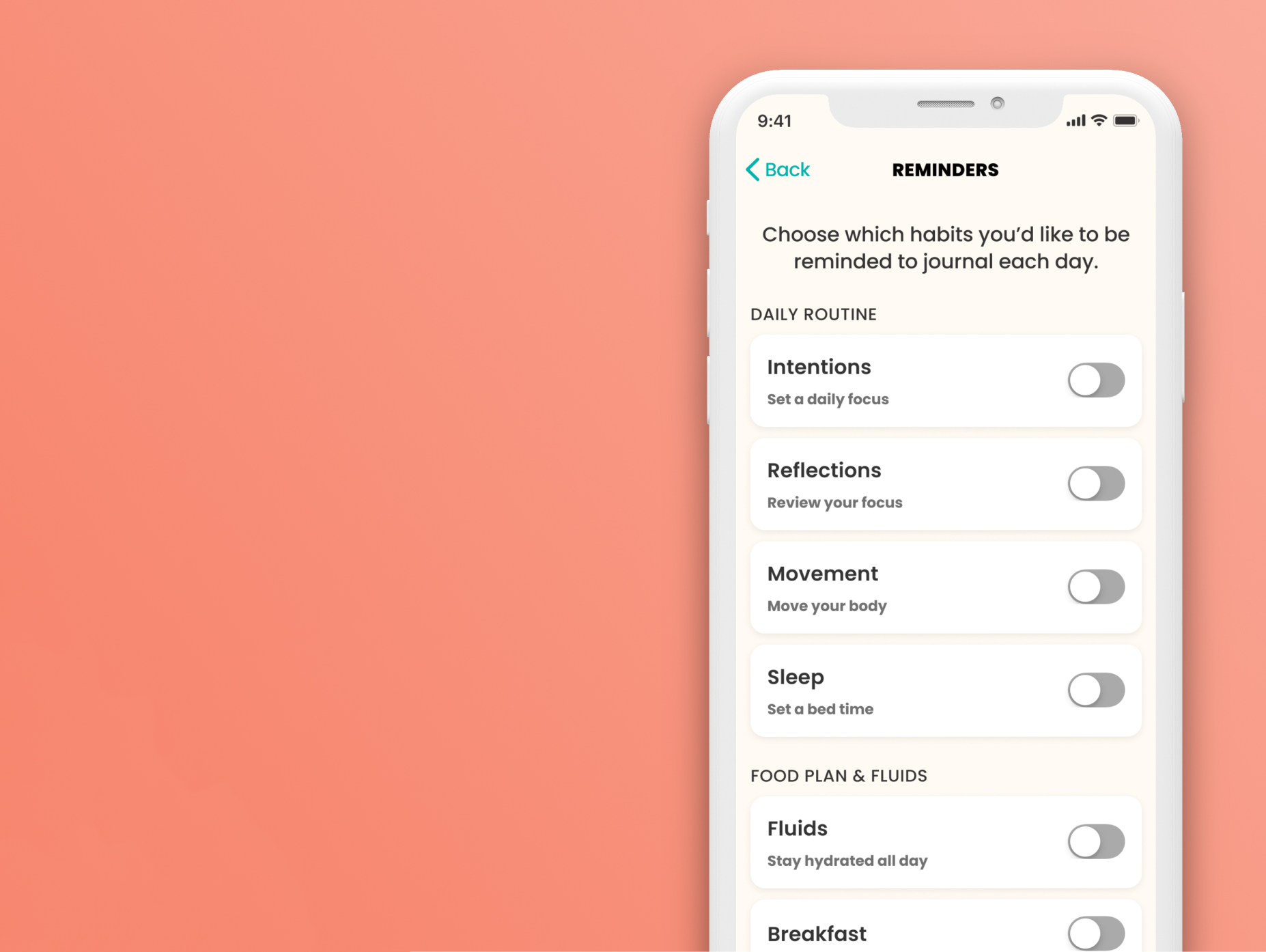 How to Set your Reminders