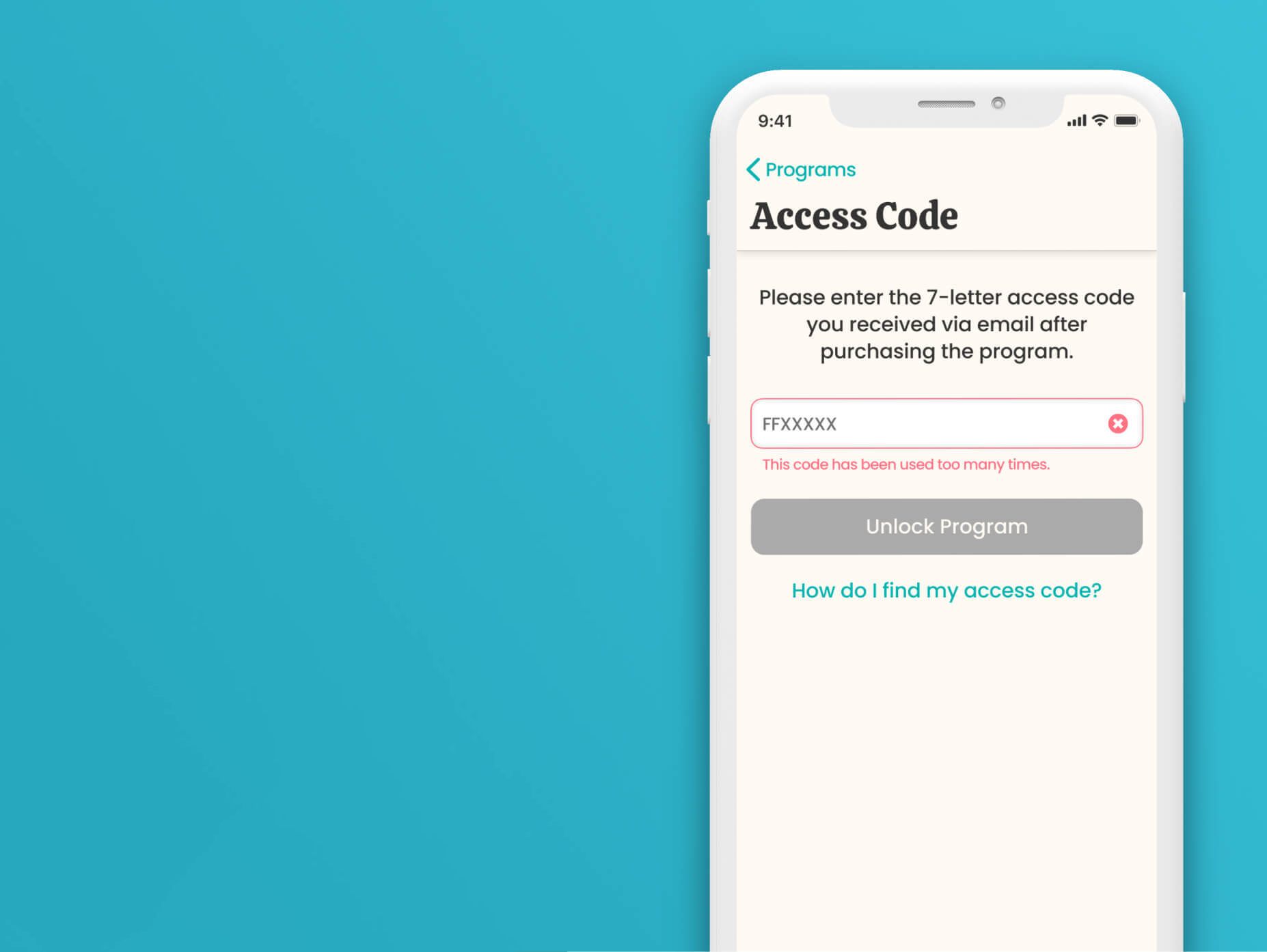 How to Handle the “Code used too many times” Message