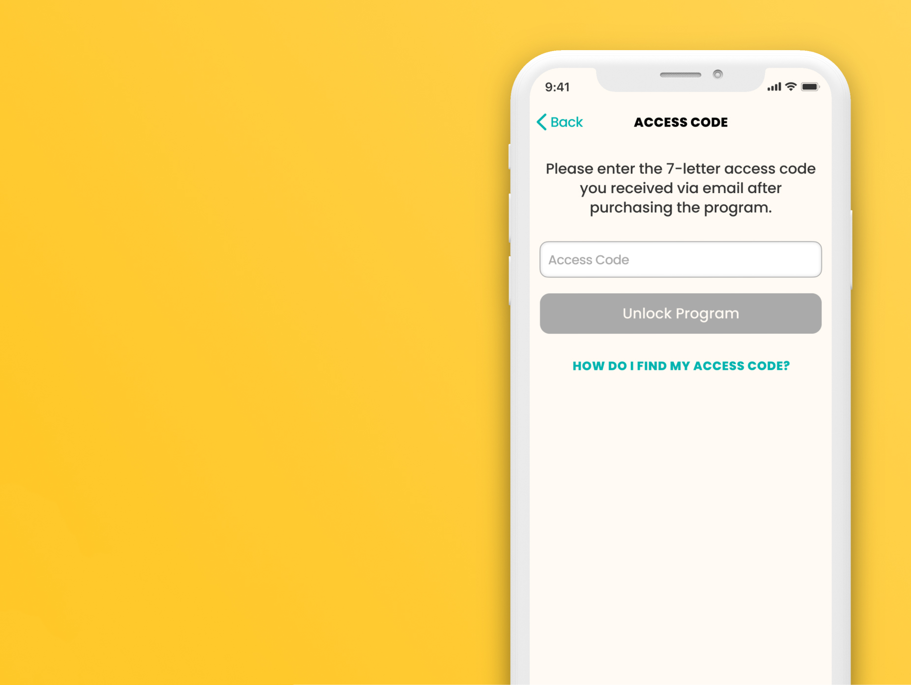 How to Unlock your Program