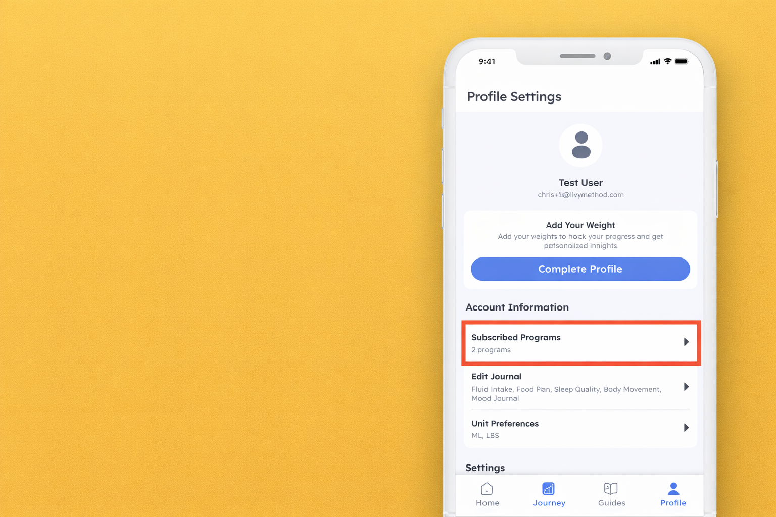 How to start your second or third Program