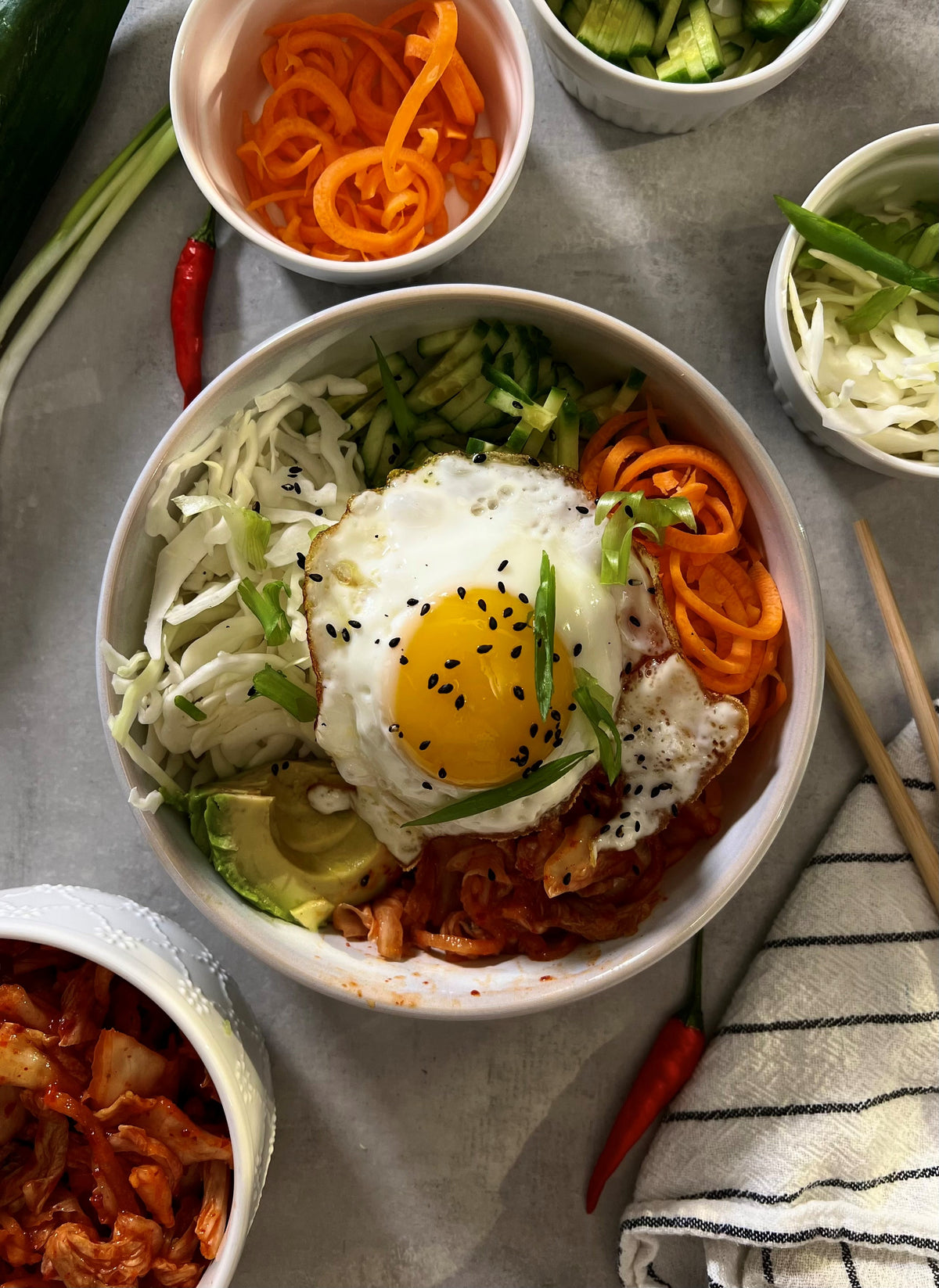 BIBIMBAP INSPIRED BOWL