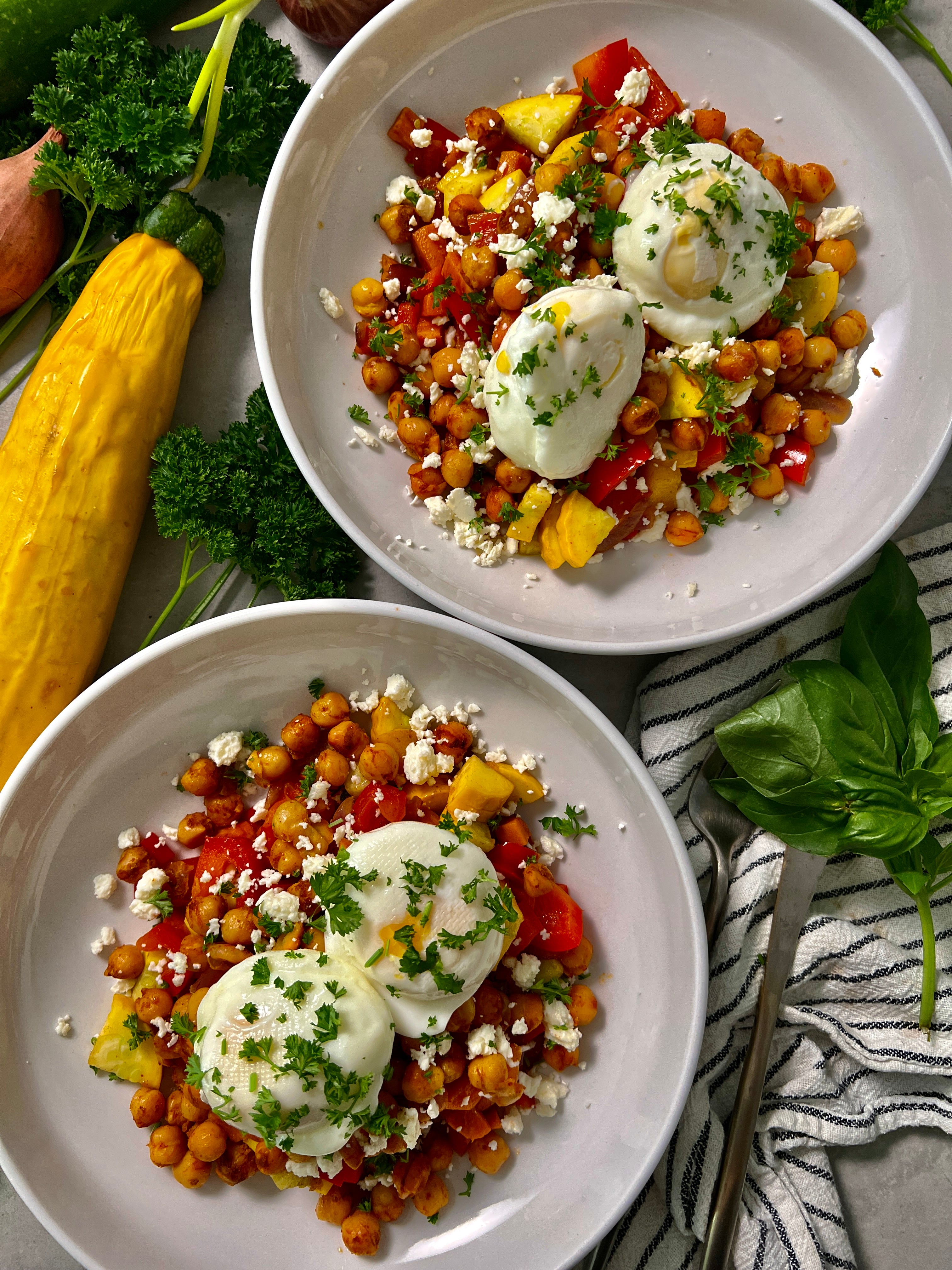 CHICKPEA VEGETABLE HASH