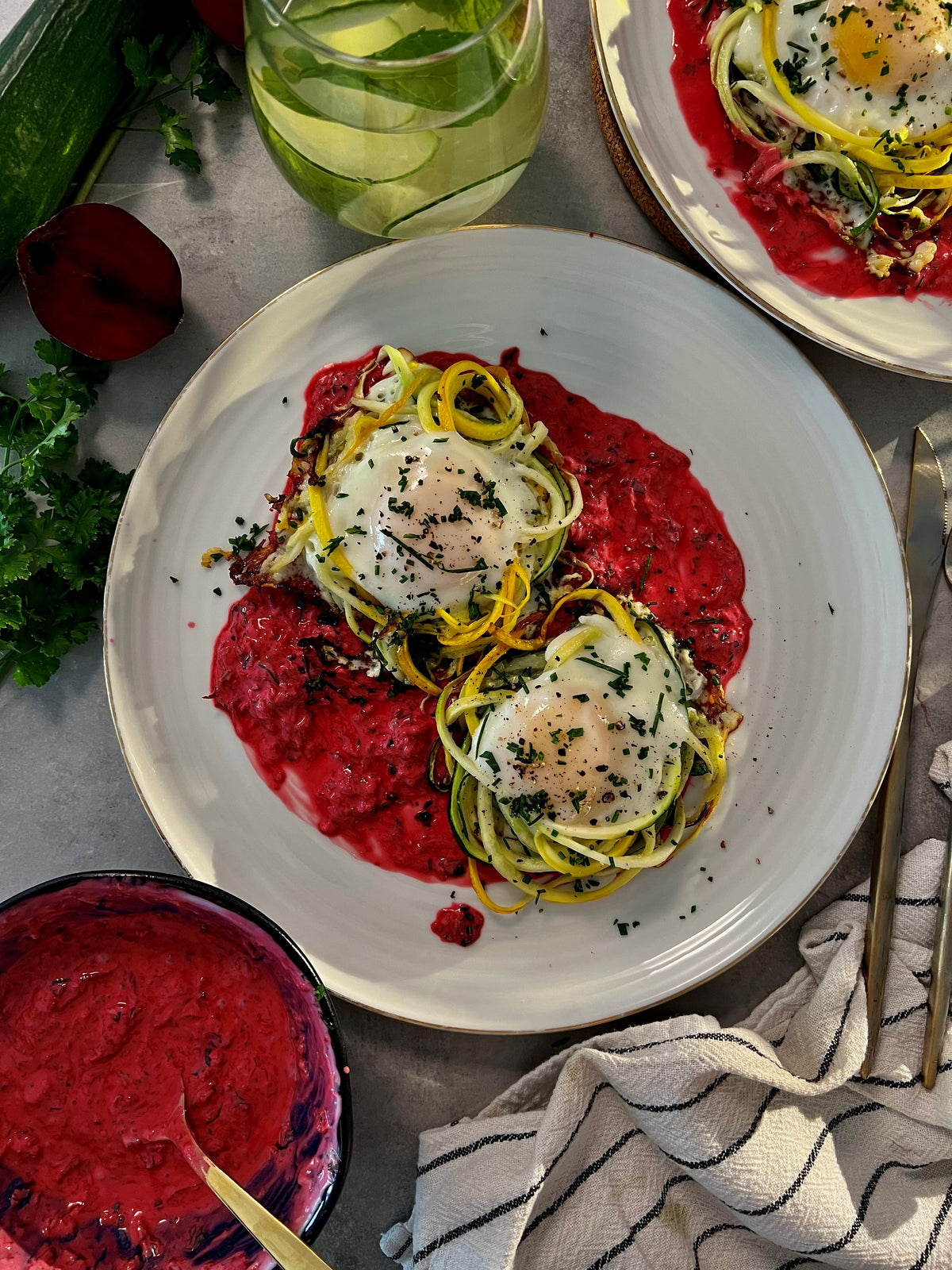 ZUCCHINI EGG NESTS