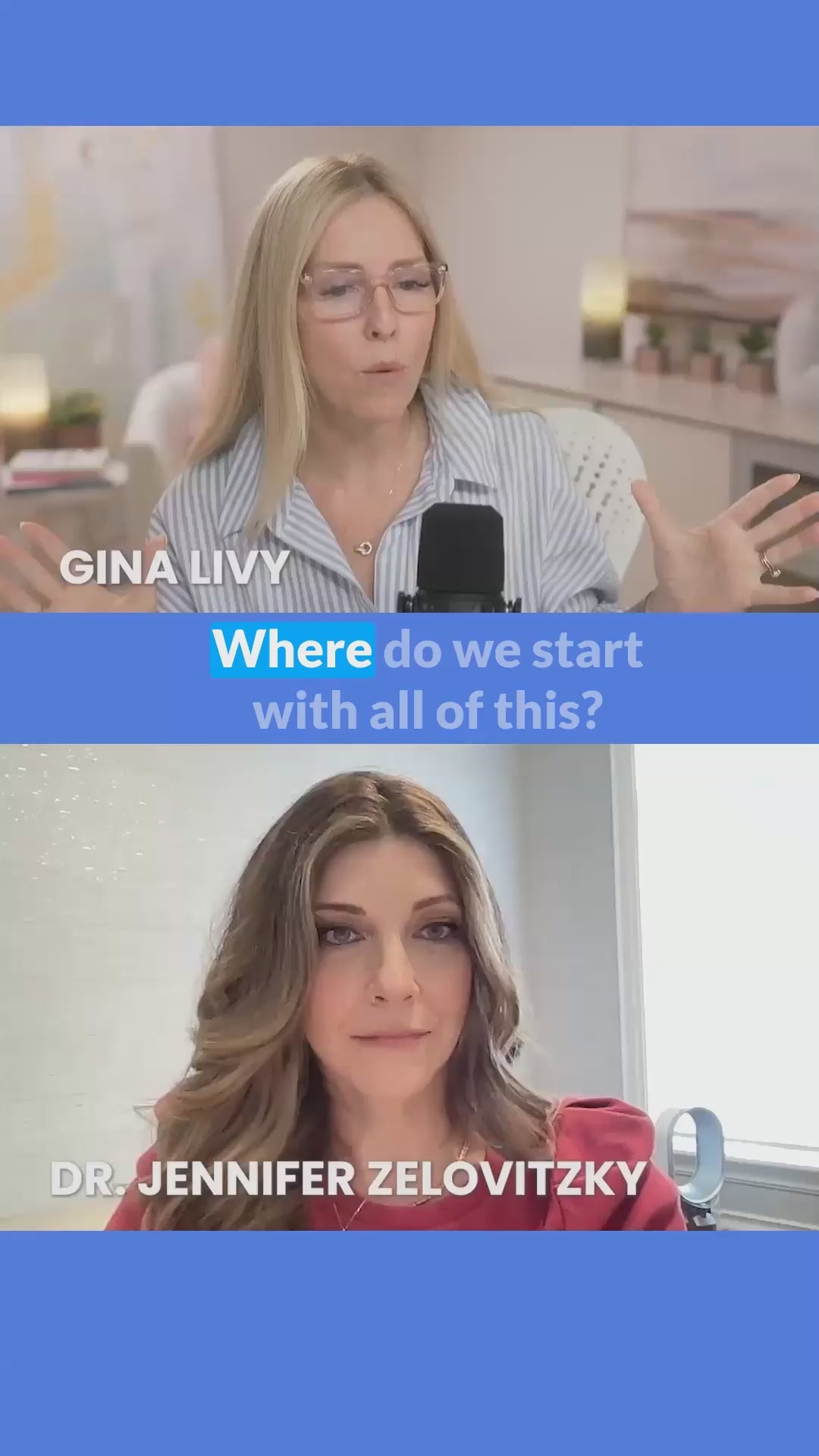 Gina and Dr. Jennifer discuss the golden rules of menopause