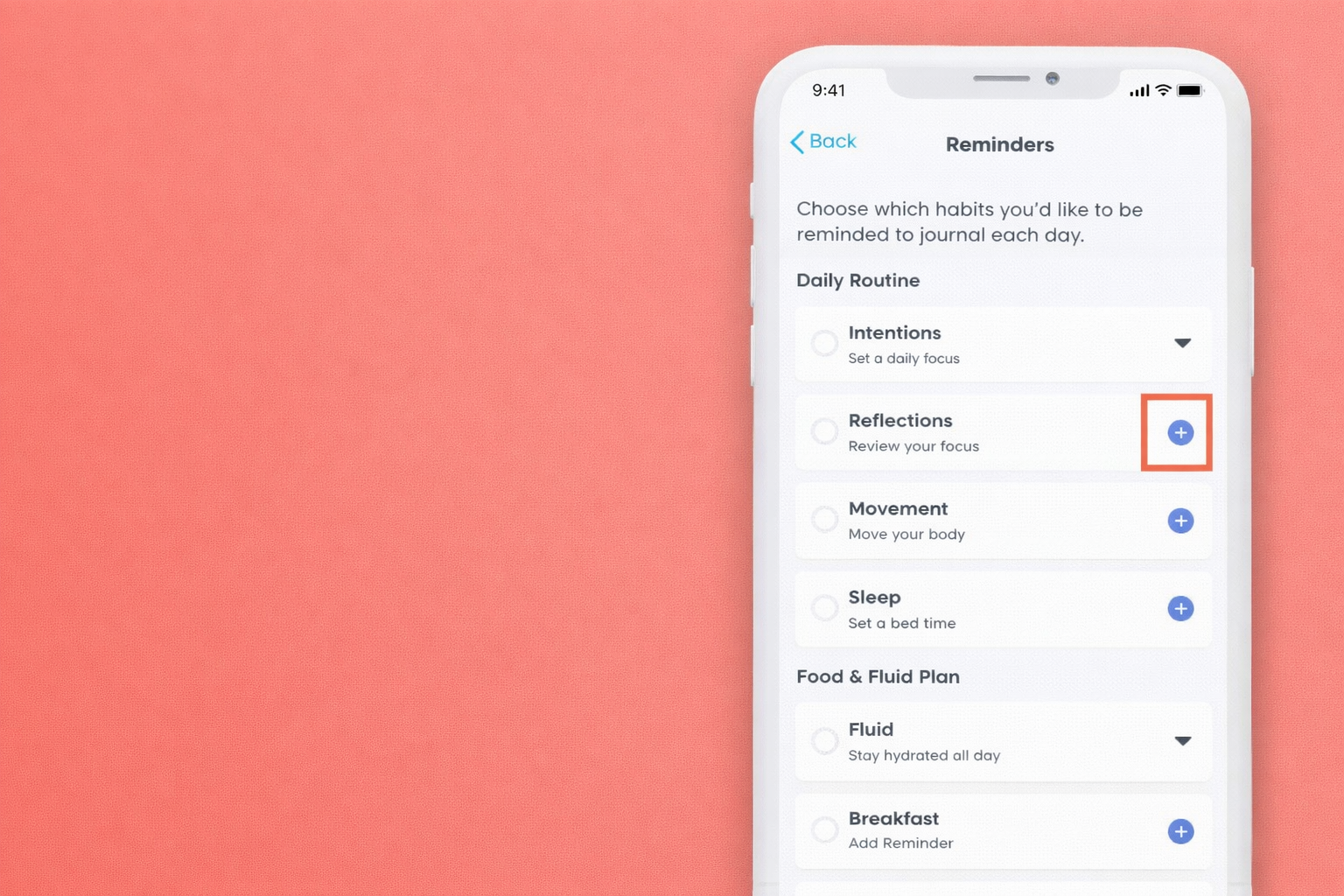 How to Set your Reminders