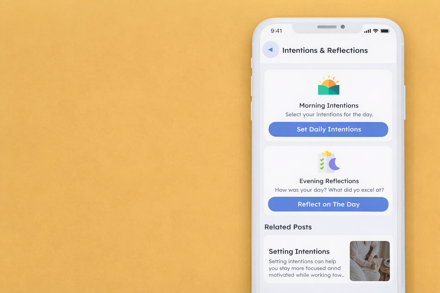 How to Track your Intentions & Reflections and Review insights