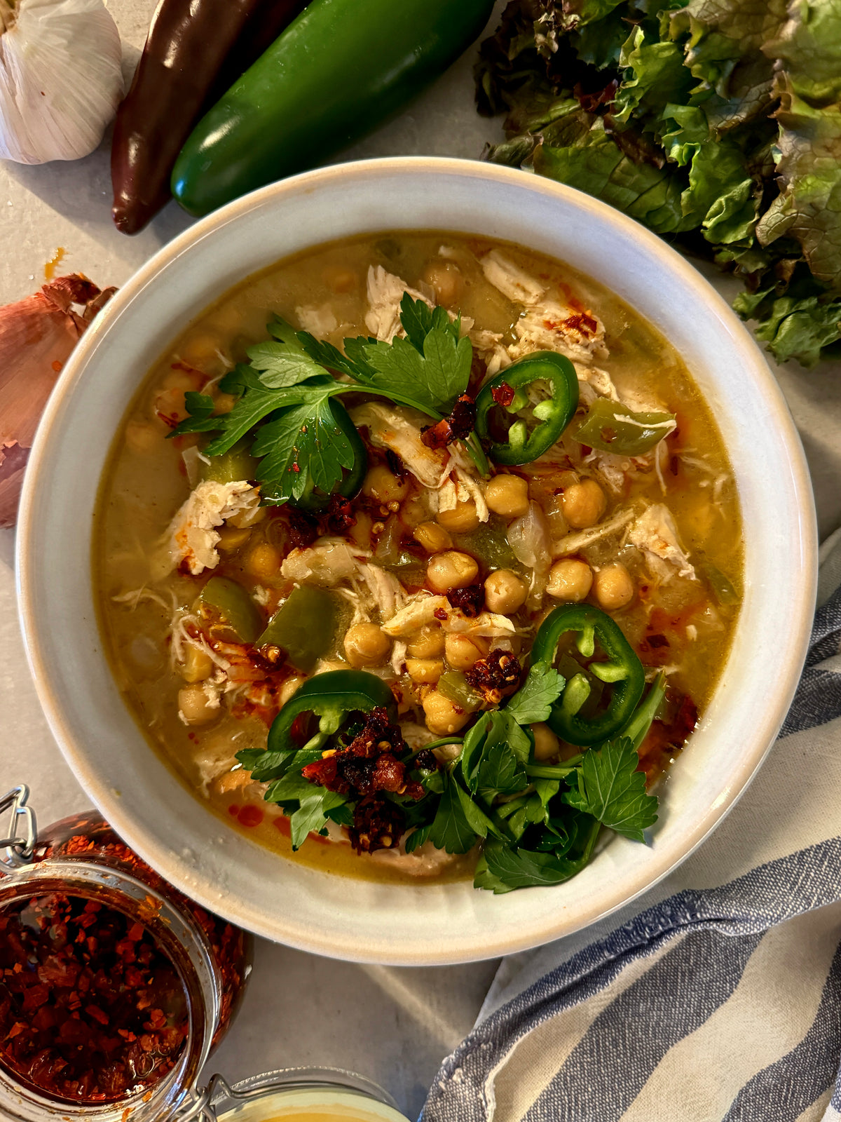 WHITE CHICKEN CHILI