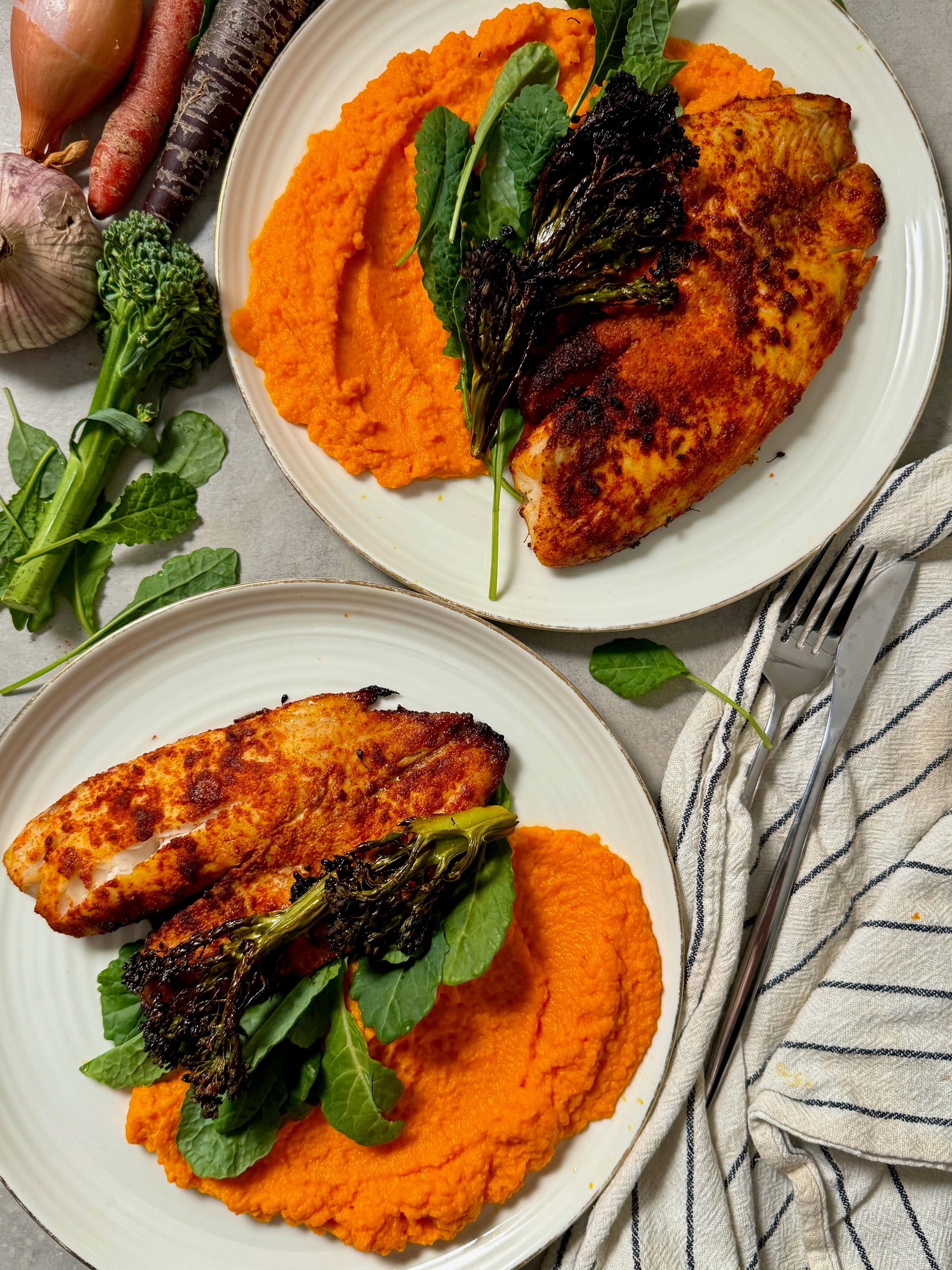 SMOKED PAPRIKA ROASTED FISH