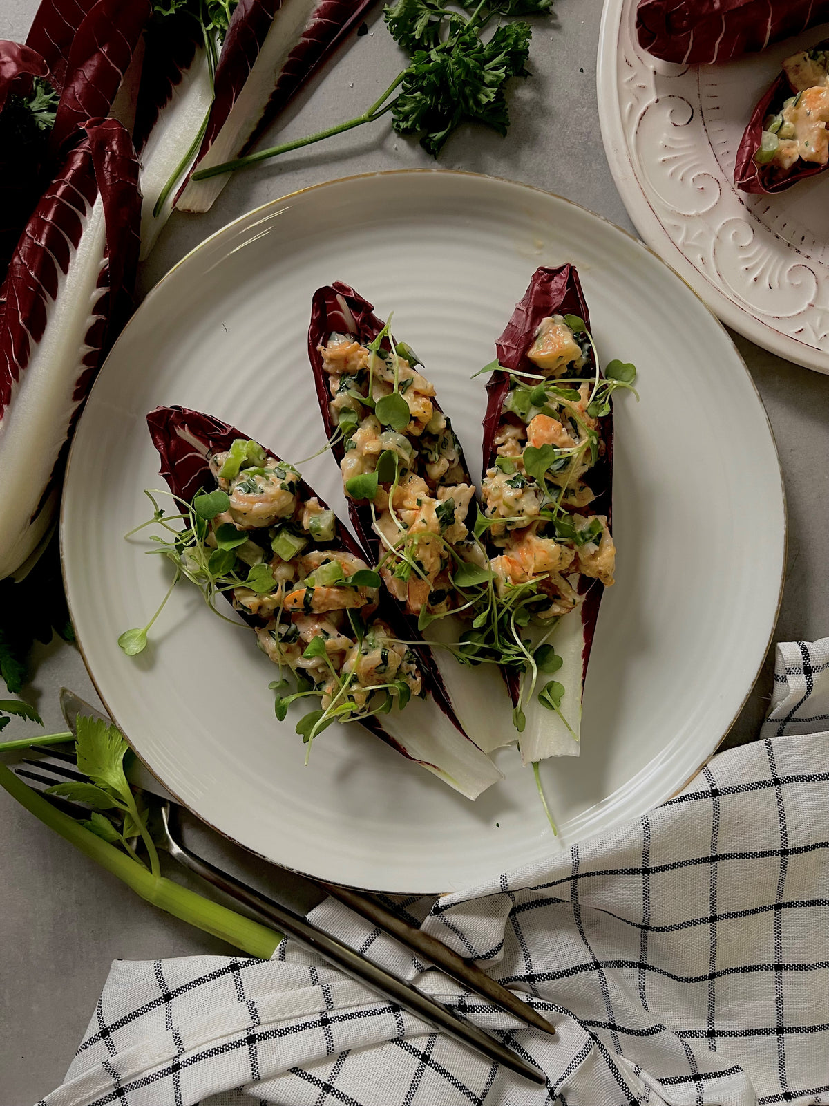 BELGIAN ENDIVE SHRIMP BOATS