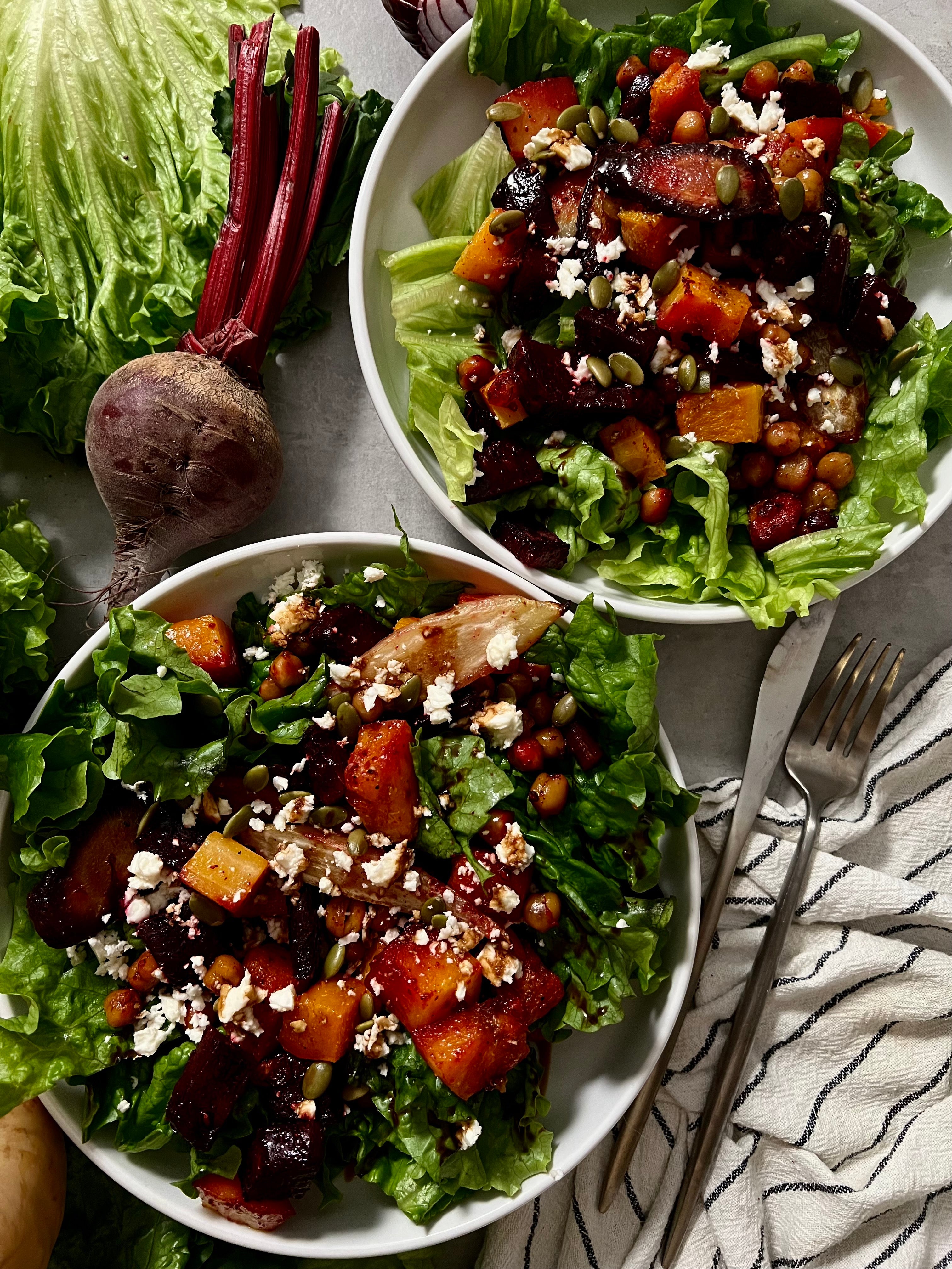 ROASTED VEGGIE SALAD