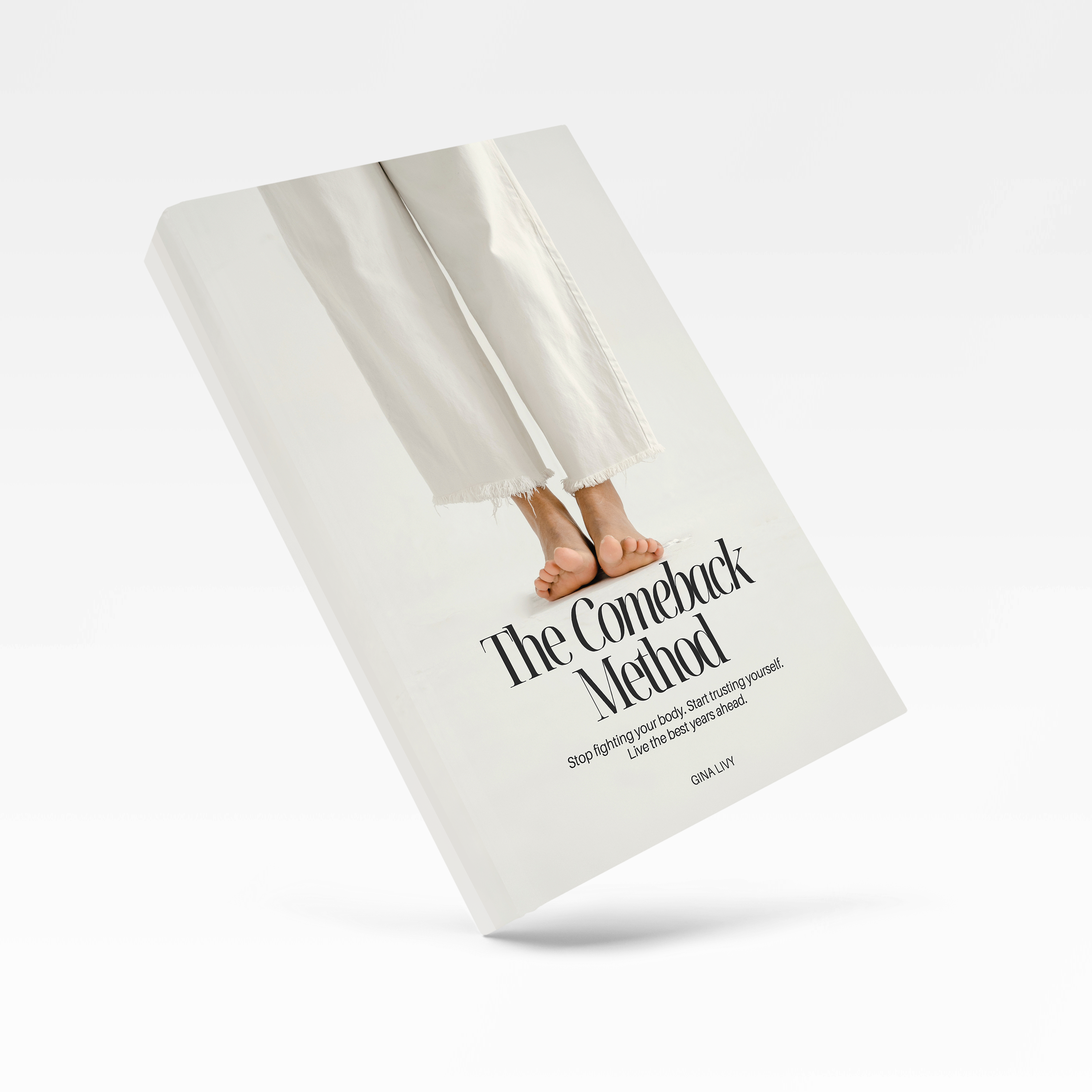 Book titled 'The Comeback Method' on a white background